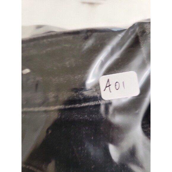 American Eagle Outfitters Womens Shorts Black 0 Denim Hi Rise Shortie Cut Offs - Picture 11 of 11